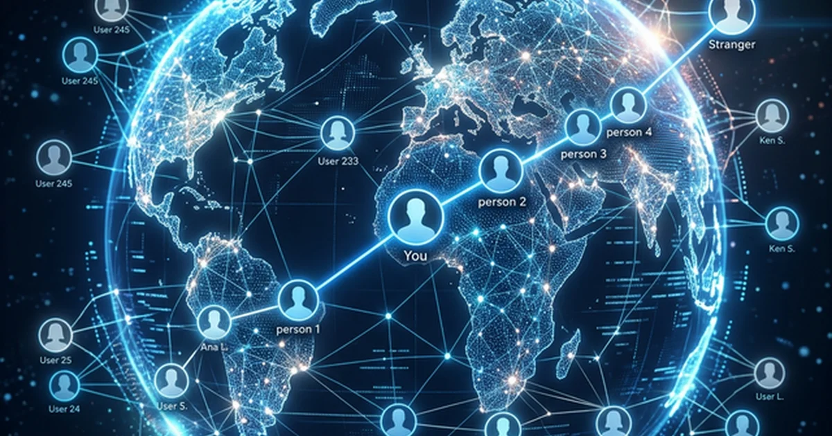 6 Βαθμοί Διαχωρισμού στην Εποχή των Social Media: Πόσο Κοντά Είμαστε Πραγματικά