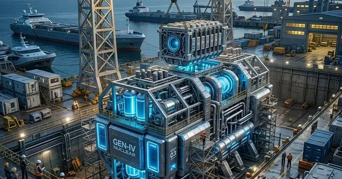 Επανάσταση στην Πυρηνική Ενέργεια: Η Blue Energy Αντλεί $380 Εκατ. για την Κατασκευή Μονάδων σε Ναυπηγεία