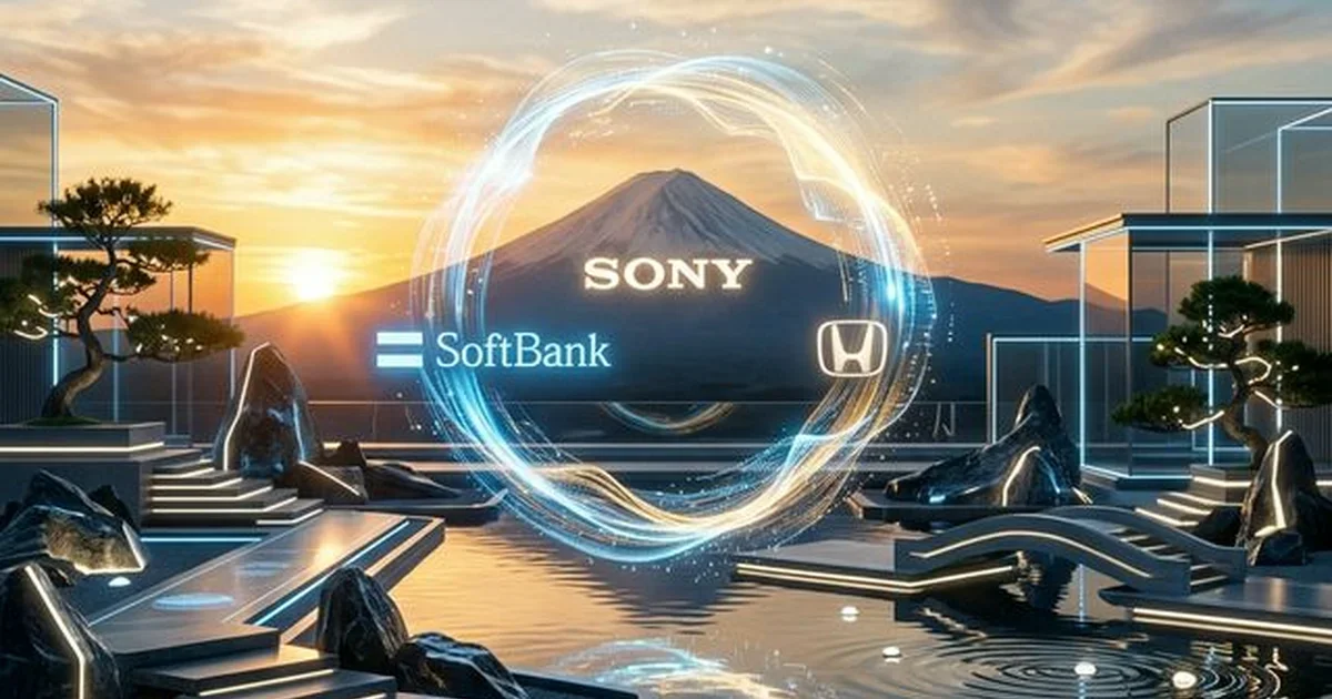 Ιαπωνική «Αντεπίθεση» στο AI: SoftBank, Sony και Honda Ενώνουν τις Δυνάμεις τους