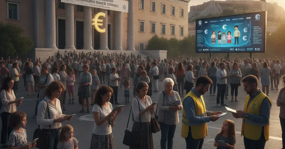 Τα επτά μέτρα άμεσης εφαρμογής για την στήριξη των πολιτών – Από τα 150 ευρώ για κάθε παιδί έως τις 72 δόσεις