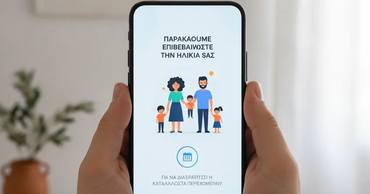 Google Play και έλεγχος ηλικίας: τι αλλάζει για γονείς, παιδιά και developers στην Ελλάδα