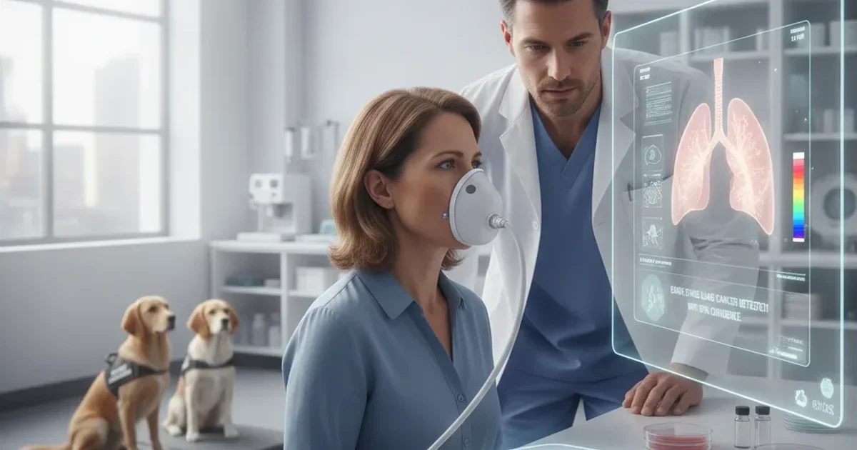 BreathEasy και ελληνική πρόληψη: πώς μια εξέταση αναπνοής με σκύλους και AI μπορεί να αλλάξει το screening καρκίνου