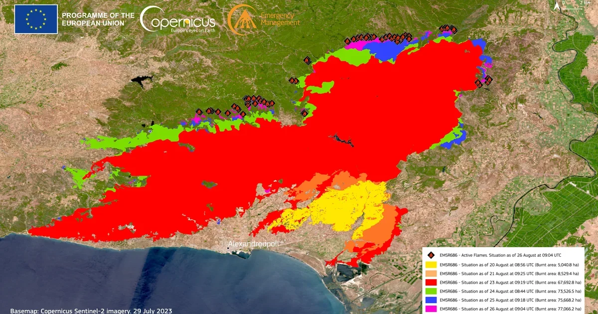Ακραίος κίνδυνος πυρκαγιάς σε Κρήτη, Ρόδο και Κάρπαθο σήμερα Παρασκευή 28 Αυγούστου 2026